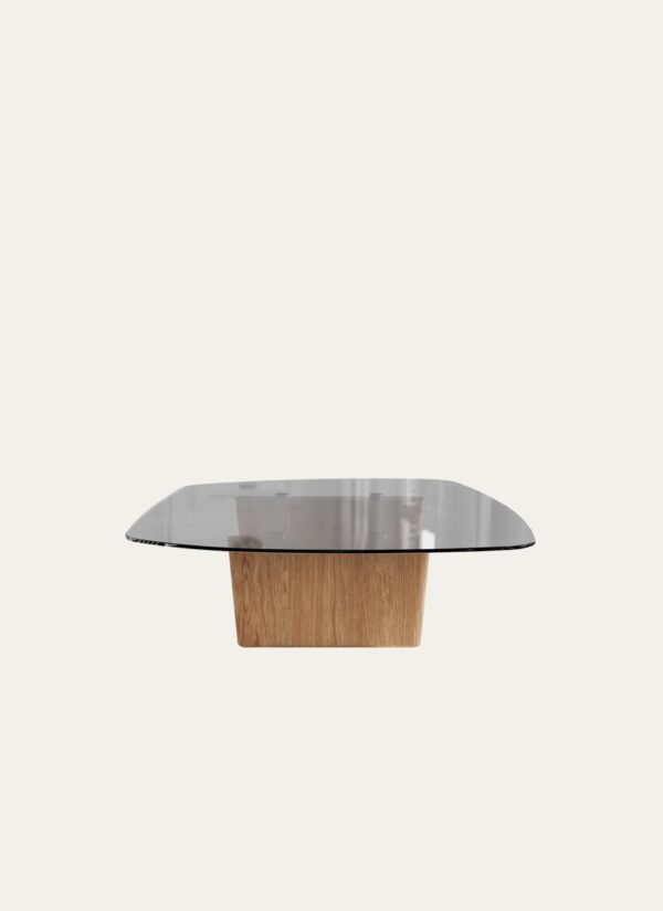 Amorf_Sehpa_Mese_Fume_Cam_Tabla_100x100_03_62c56e94-542e-4567-9939-806a5917e4d0.jpg AMORPHOUS COFFEE TABLE - 100 CM, OAK, BLACK GLASS