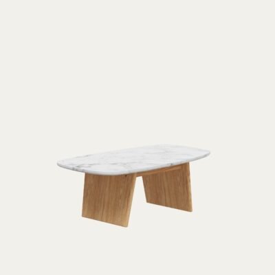 AMORPHOUS COFFEE TABLE - 90 CM, MARBLE