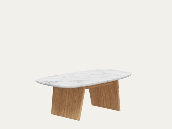 AMORPHOUS COFFEE TABLE - 90 CM, MARBLE