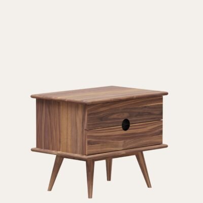ATLAS NIGHTSTAND WITH DRAWERS - 51 CM