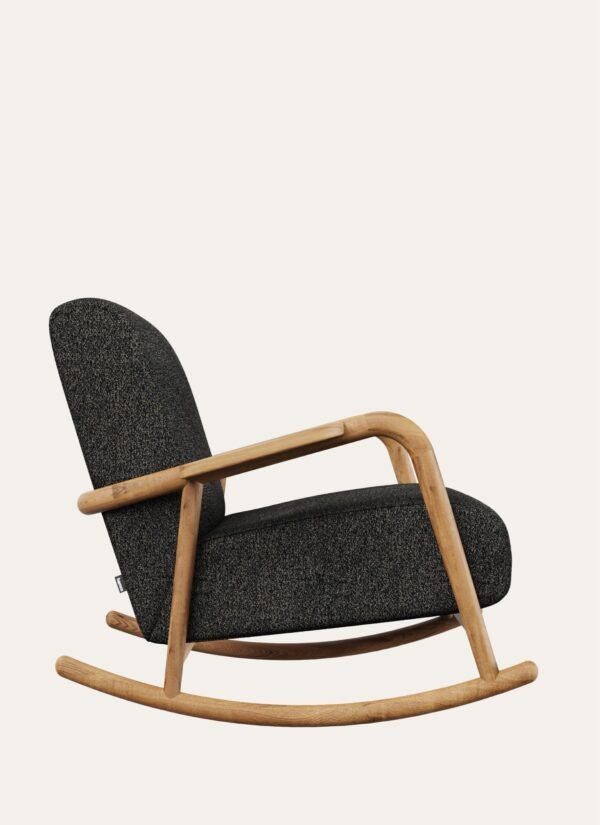 BONY ROCKING ARMCHAIR BLACK