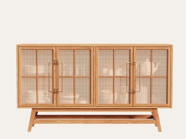 Bufet_Mese_4Kapakli_Hazeranli_01.jpg Buffet Table with Cane Work 120 x 90 cm