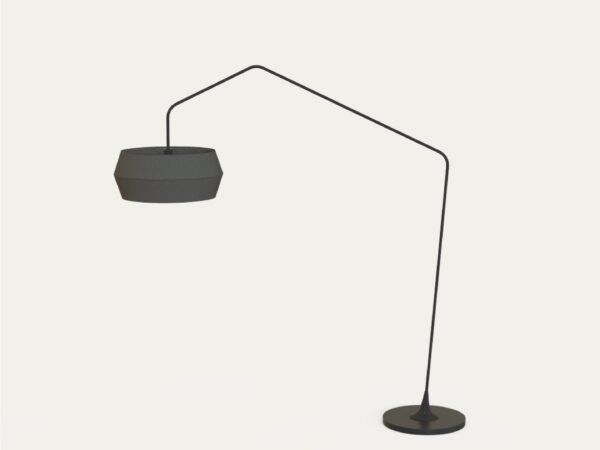 Camel Floor Lamp - Black