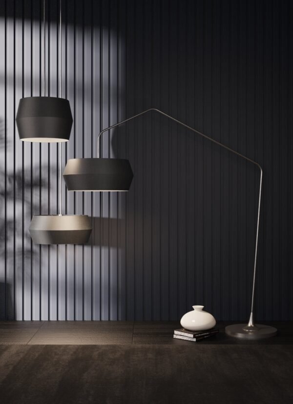 Camel Floor Lamp - Black