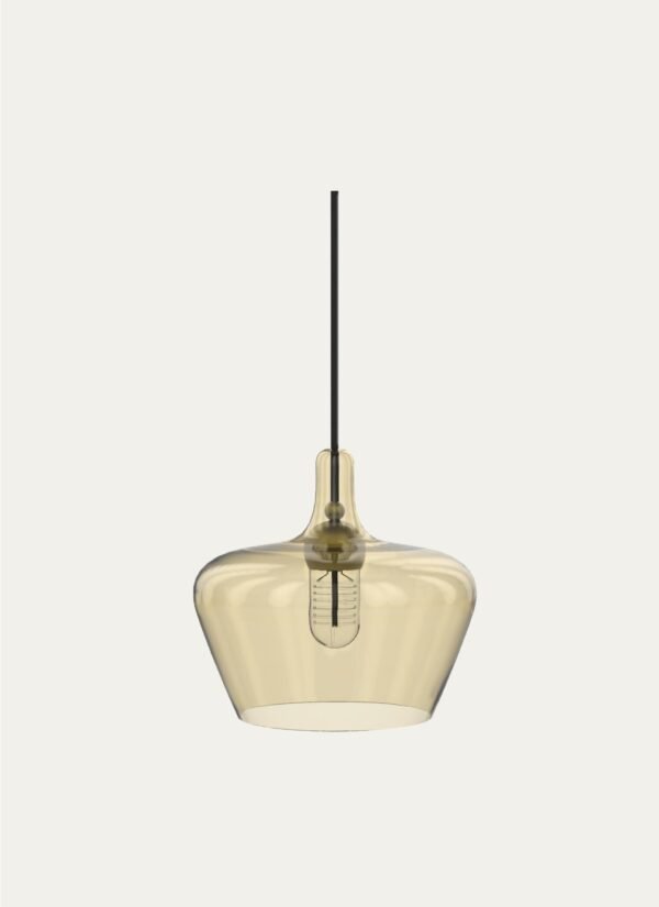 CIRCLE GLASS CHANDELIER