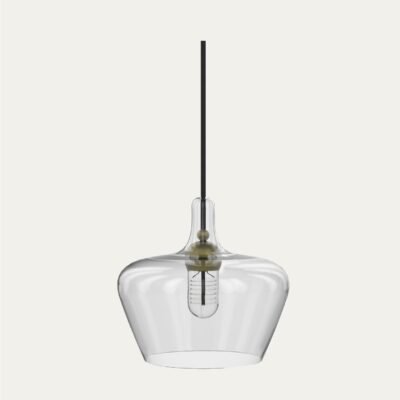 CIRCLE GLASS CHANDELIER
