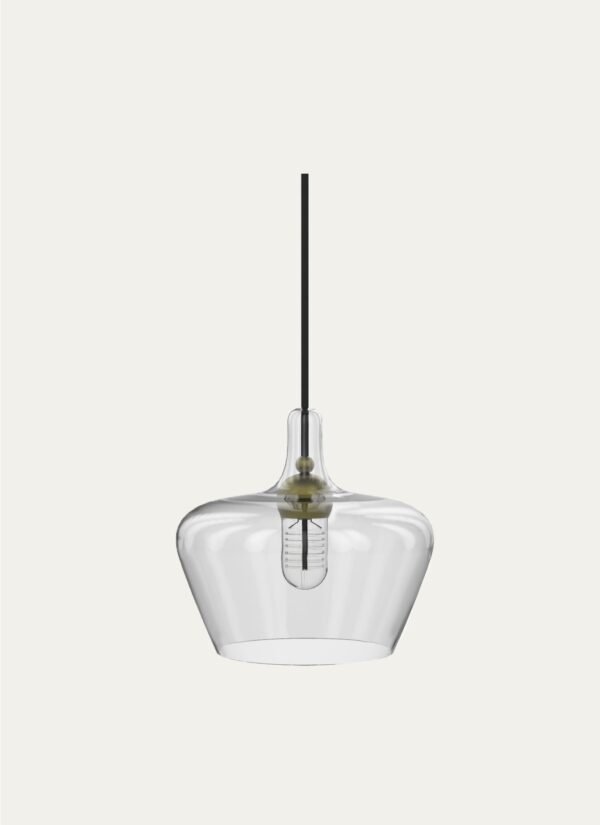 CIRCLE GLASS CHANDELIER