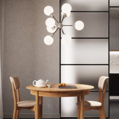 DIVANE CHANDELIER BLACK