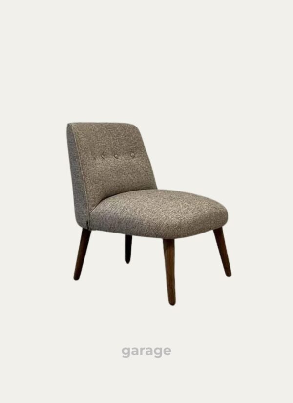 GR.103.02.02.001.KU_.E.CE_BeyGarageBerjer-Gri_Ceviz.jpg GENTLEMAN GARAGE CHAIR - GRAY, WALNUT