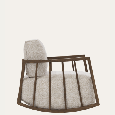 Mama Rocking Chair - Cream, Ashy Oak