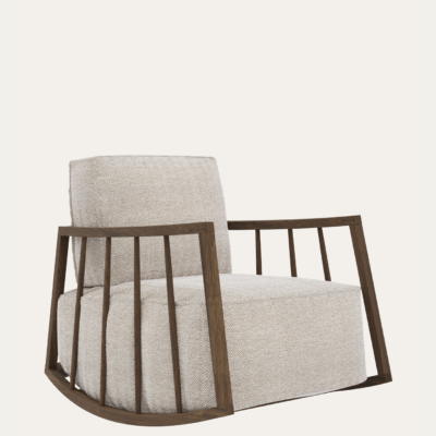 Mama Rocking Chair - Cream, Ashy Oak