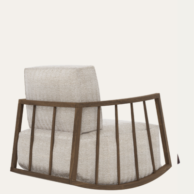 Mama Rocking Chair - Cream, Ashy Oak